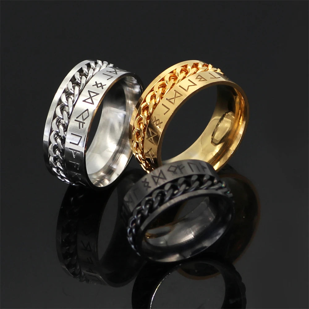PENDRA Rune Black Ring