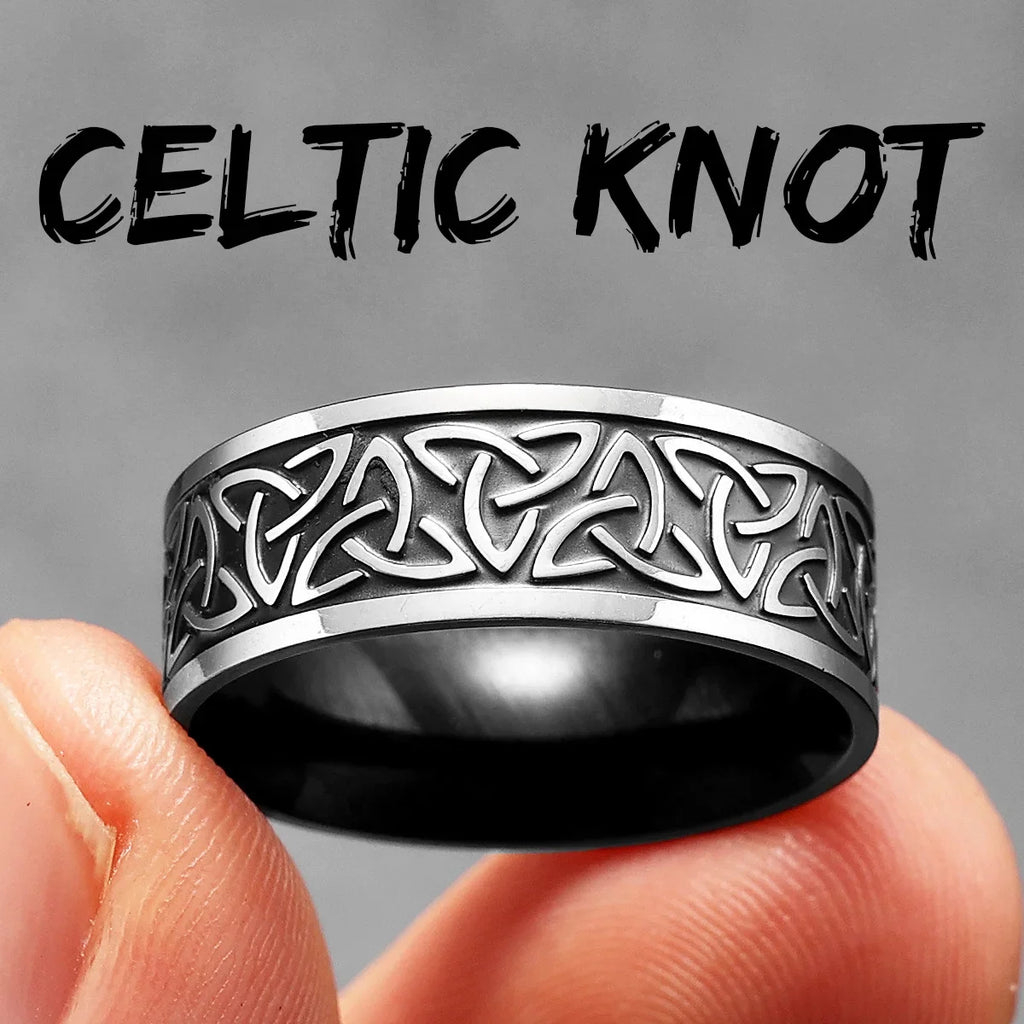PENDRA Viking Celtic Knot Ring