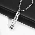 PENDRA Memorial Cylinder Pendant Necklace