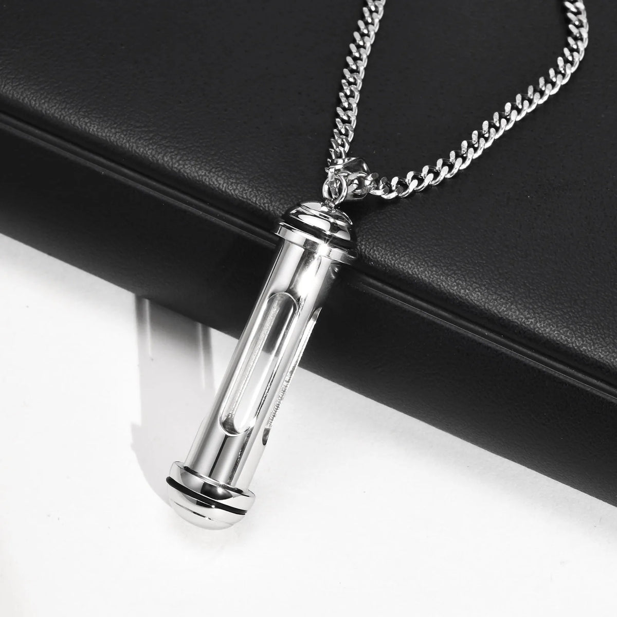 PENDRA Memorial Cylinder Pendant Necklace