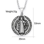 PENDRA Benedictus 316L Stainless Steel Exorcist Pendant