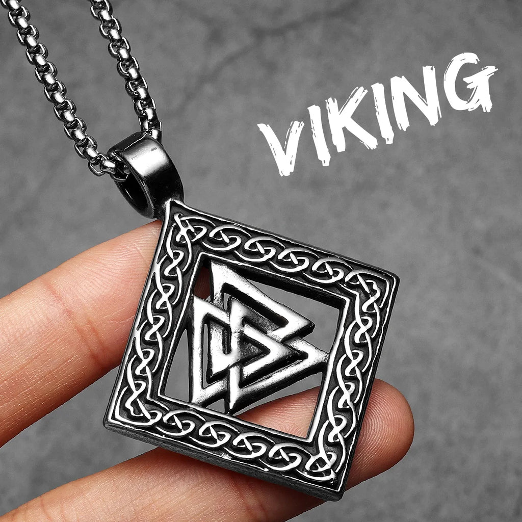 PENDRA Yorizane Viking Rune Necklace