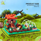 PENDRA Farm Pigsty Windmill Building Set