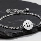 PENDRA Initials Alphabet Bracelet