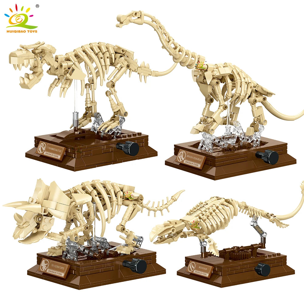 PENDRA Dinosaur Skeleton Fossil Building Set