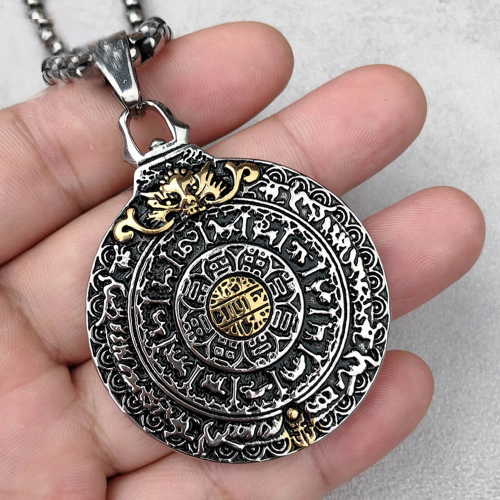 PENDRA Bagua Nine Palaces Bagua Pendant