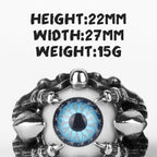 PENDRA Demon Devil's Eye Steel Ring