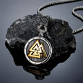 PENDRA Rune Leather Necklace
