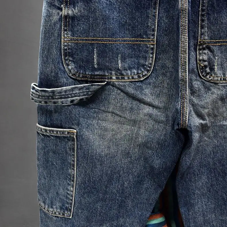 PENDRA Heavy Brand Tooling Jeans