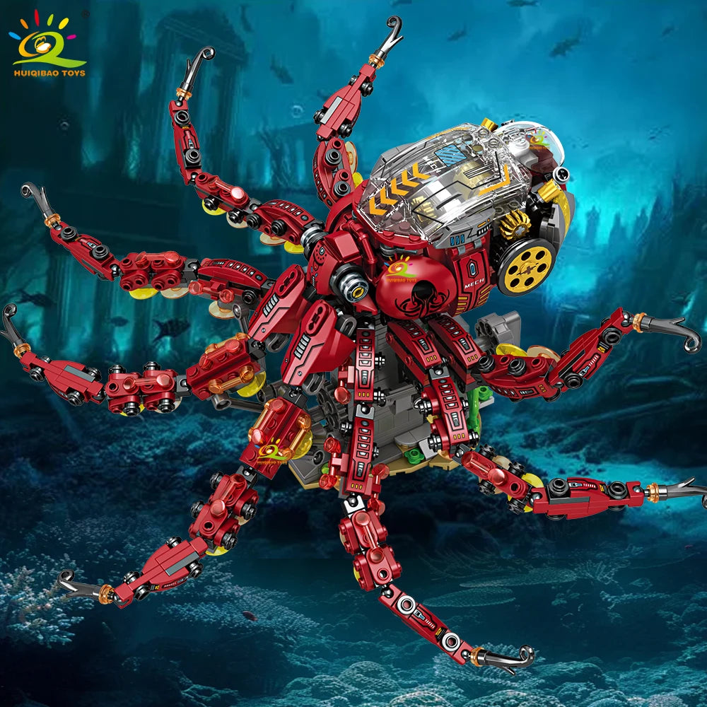 PENDRA Technical Octopus Mechanical Building Set