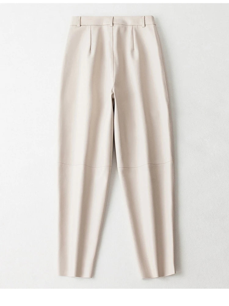 PENDRA Carrot Fit High Waist Cropped Pants