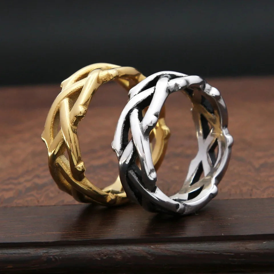PENDRA Plainforge 316L Stainless Steel Ring
