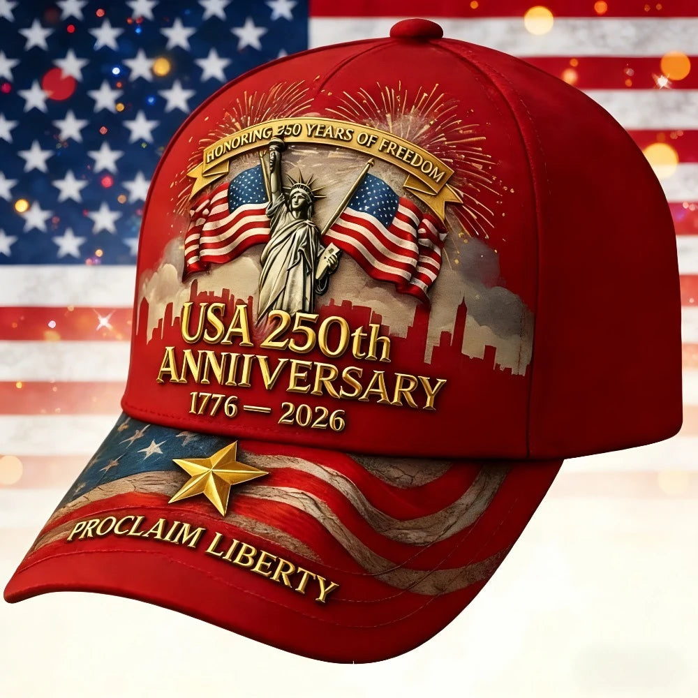 PENDRA 250th Anniversary 3d Baseball Cap