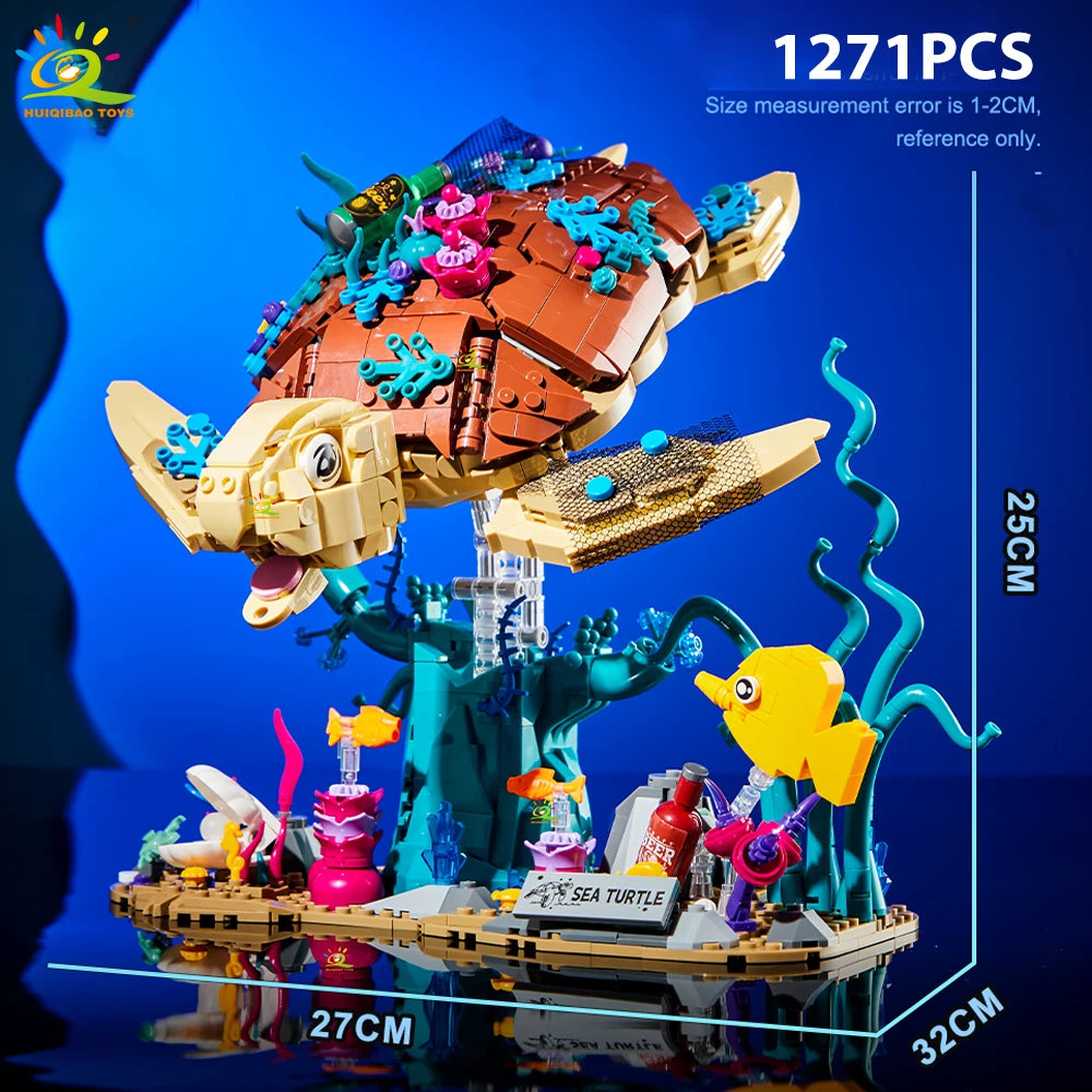 PENDRA Sea Turtle FIsh Building Set