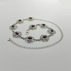 PENDRA Miraora Black Gothic Waist Chain Belt