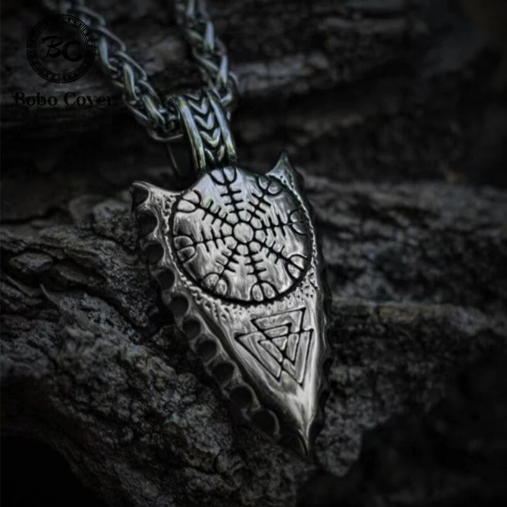 PENDRA Compass Vintage Necklace