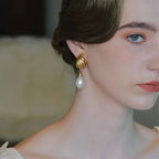 PENDRA Liquid Lava Sterling Silver Earrings