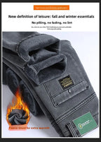 PENDRA Fleece Thickened Brushed Pants