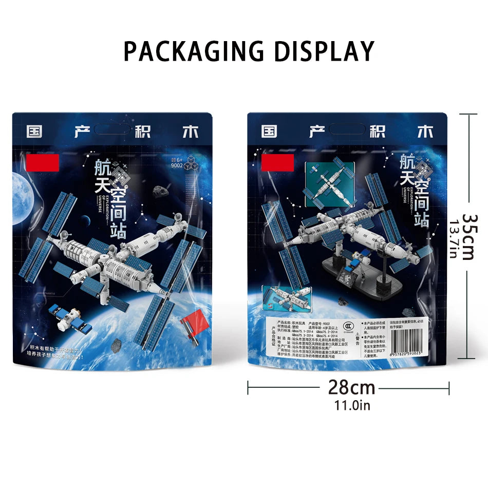 PENDRA Space Station Astronaut Building Set