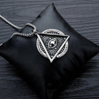 PENDRA AllSeeingEye Stainless Steel Eye Pendant