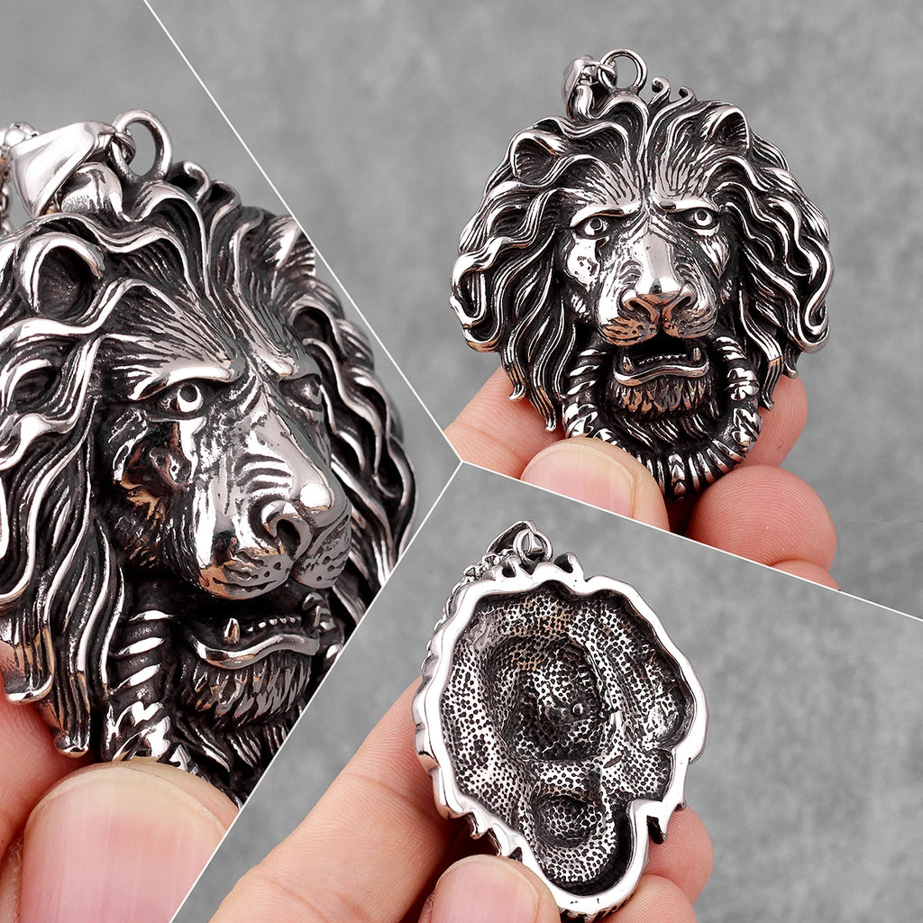 PENDRA Xanvex Lion Motif Necklace