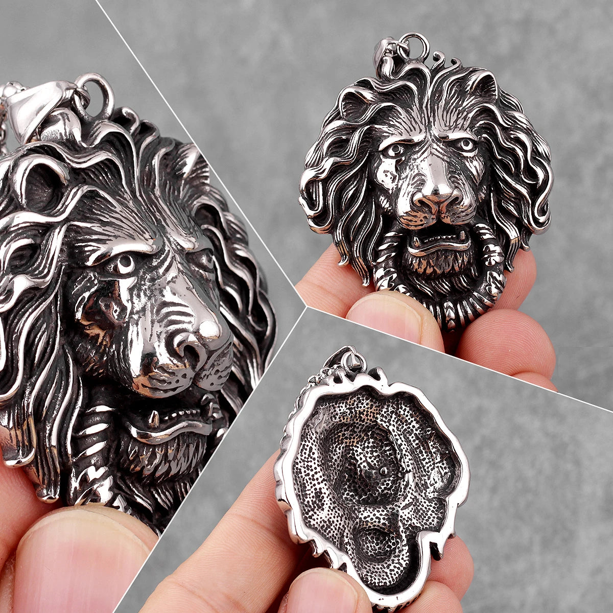 PENDRA Xanvex Lion Motif Necklace