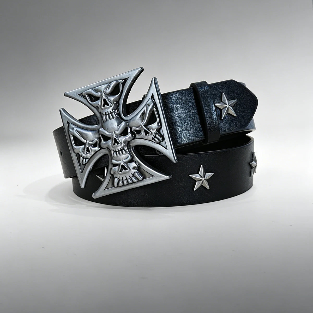 PENDRA Jadeine Skull Gothic Belt