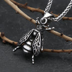 PENDRA Beecrest 316L Stainless Steel Bee Pendant