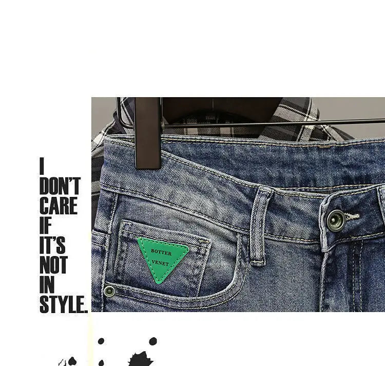 PENDRA Denim Light Fit Pants