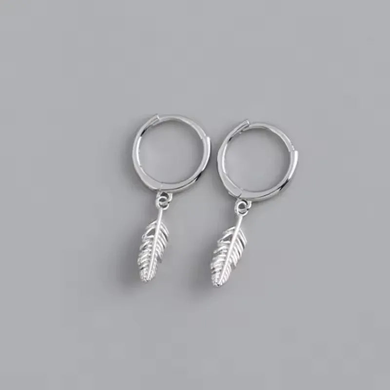 PENDRA Hoop Sterling Silver 3 Earrings