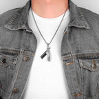 PENDRA Haircut Razor Barber Steel Necklace