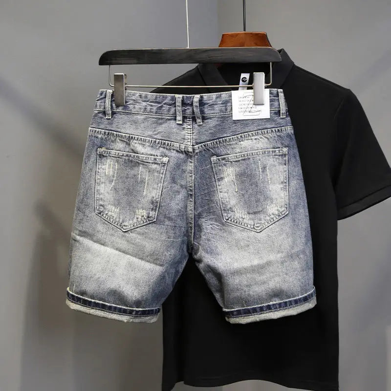 PENDRA Denim Knee Length Pants
