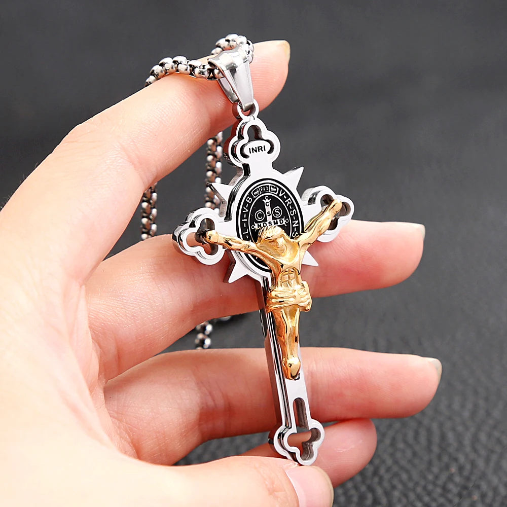 PENDRA Jesuscross Christian Cross Pendant