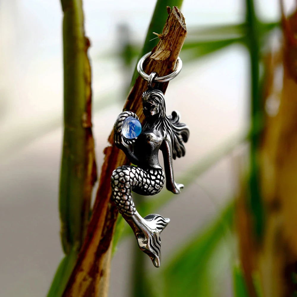 PENDRA Mermaiden Punk Mermaid Pendant Necklace