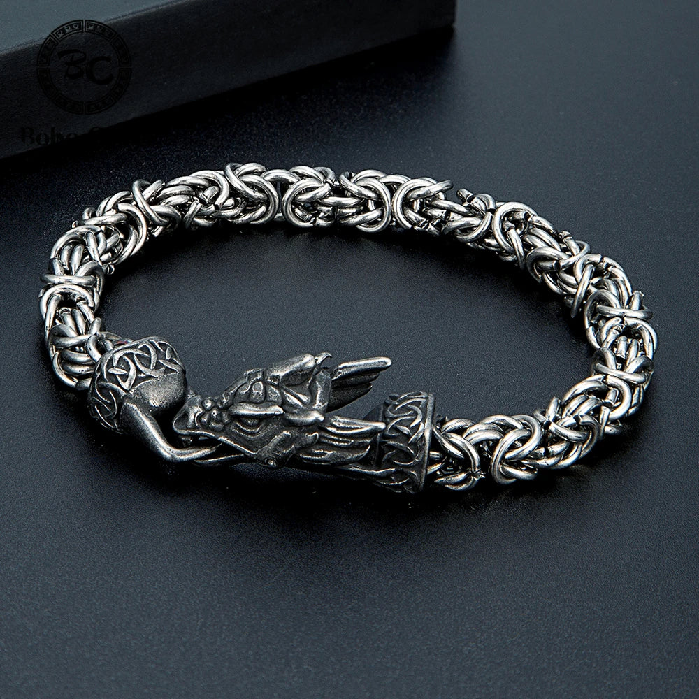 PENDRA Celtic Knot Classic Steel Bracelet