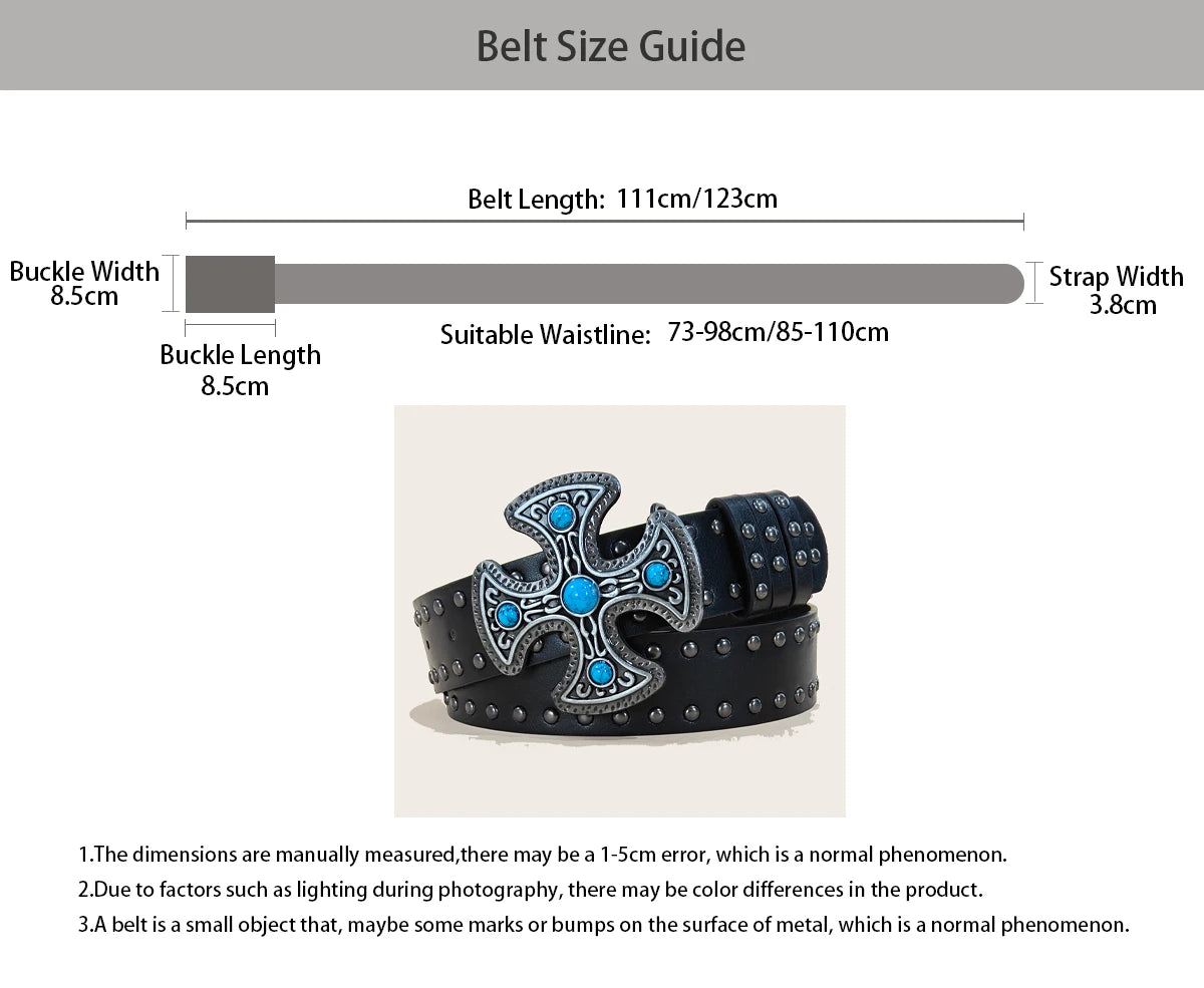 PENDRA Noraelle Rivet Studded Luxury Belt