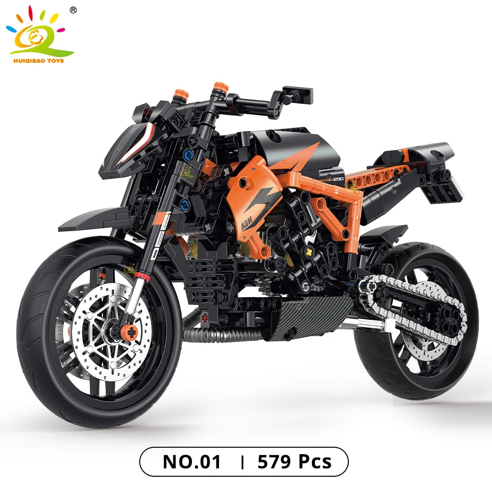 PENDRA High Tech Motorbike Toy Set