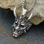 PENDRA Skullpunk Gothic Hip Hop Skull Pendant