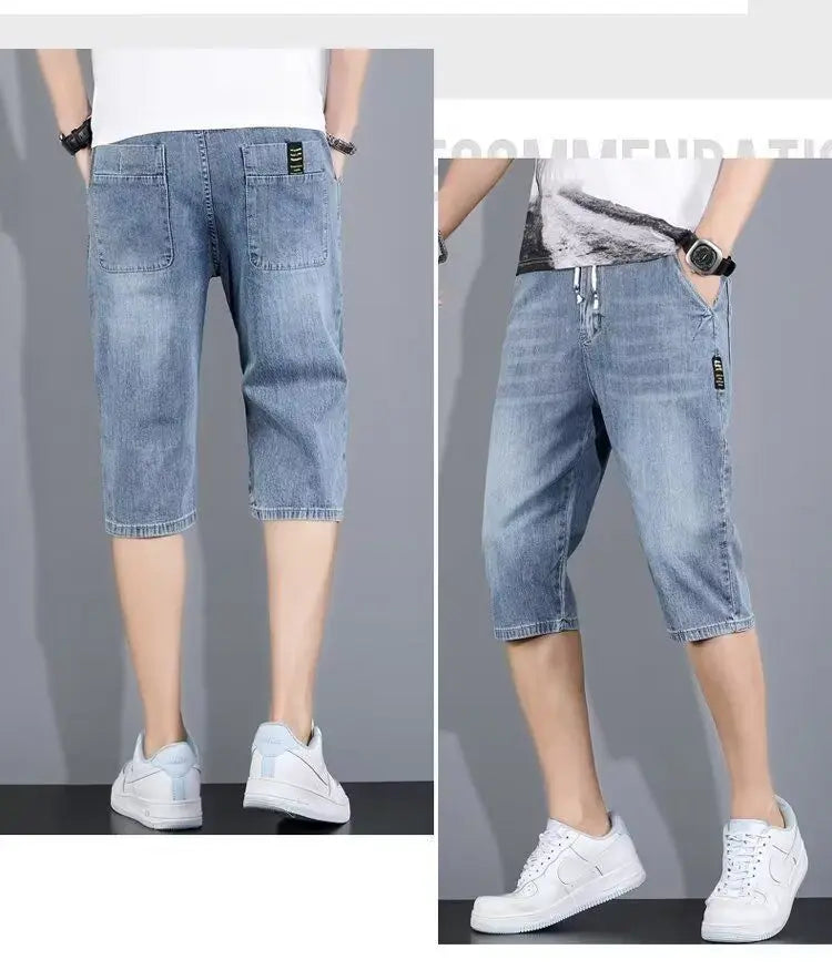 PENDRA Elastic Waist Thin Pants