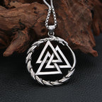 PENDRA Dragonlord 316L Stainless Steel Viking Dragon Pendant
