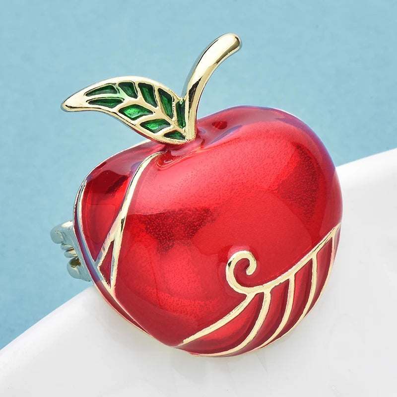 PENDRA Aurelia3 Enamel Brooch