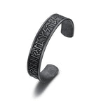 PENDRA Valknut Nordic Stainless Steel Open Cuff Bracelet