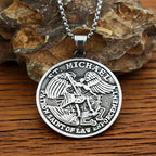 PENDRA Michaelguardian Stainless Steel Archangel Pendant