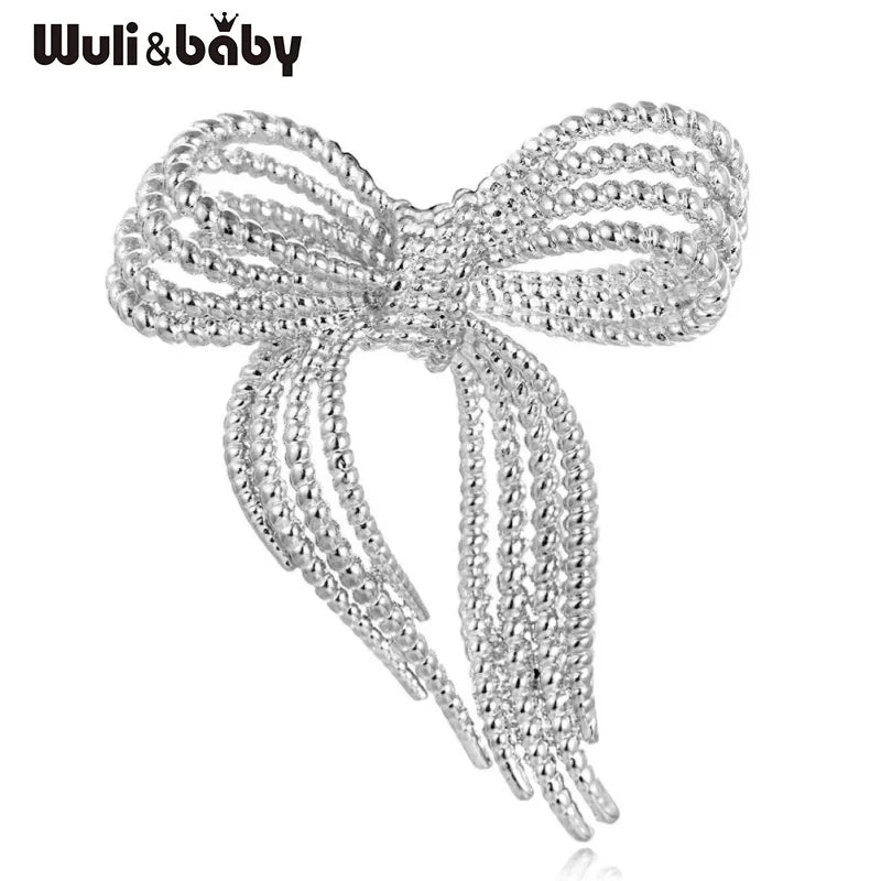 PENDRA Bellarose Metal Bowknot Brooch