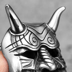 PENDRA Japanese Yokai Prajna Steel Necklace