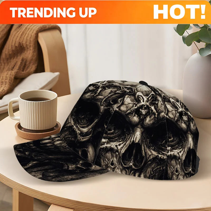 PENDRA Skull Detailed Cap