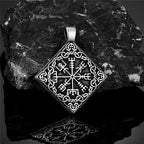 PENDRA Celtic Knot Gold Steel Necklace