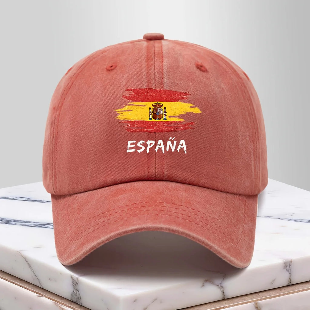 PENDRA Spain Themed Curved Baseball Cap