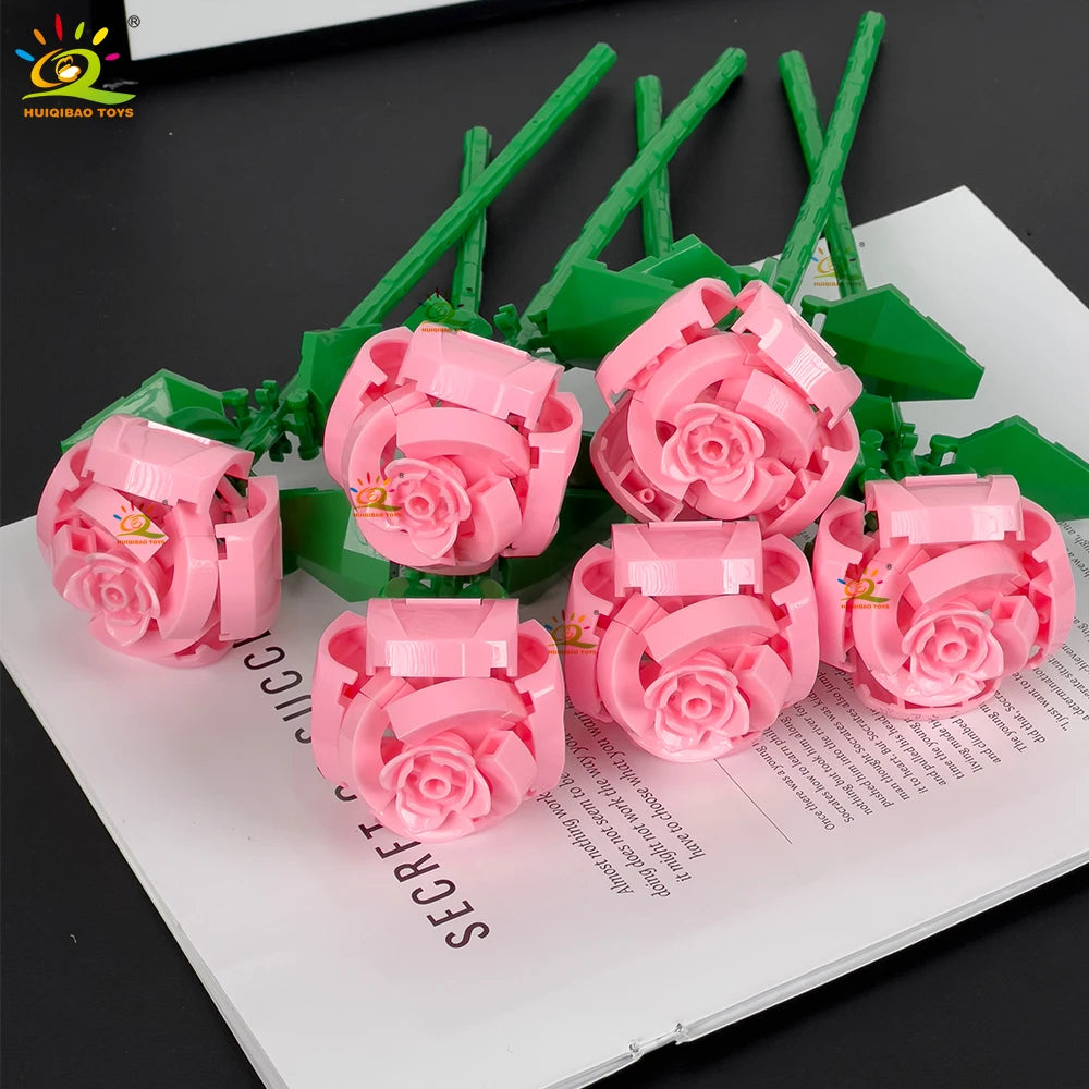 PENDRA Rose Eternal Floral Building Set