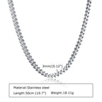 PENDRA Franco 3Mm Chain Necklace